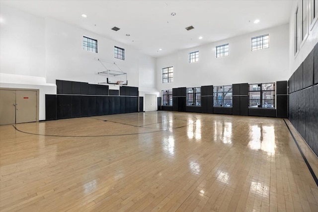 view of sport court with community basketball court