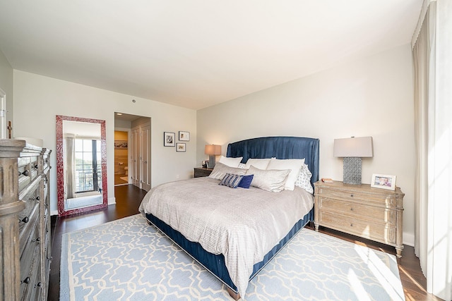 1025 Maxwell Ln Unit 304, Hoboken, NJ 07030 - bedroom featuring wood finished floors