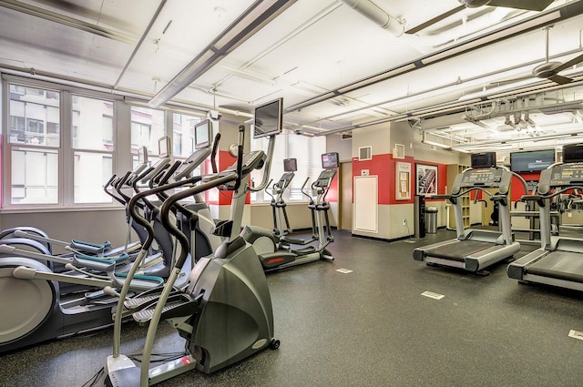 1025 Maxwell Ln Unit 304, Hoboken, NJ 07030 - view of exercise room