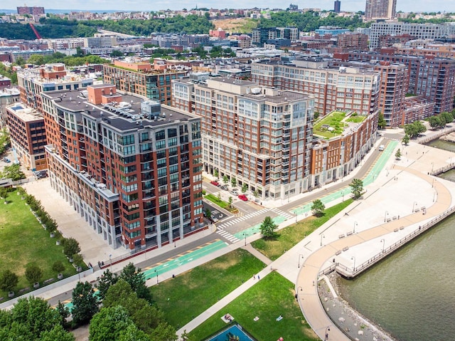 1025 Maxwell Ln Unit 304, Hoboken, NJ 07030 - bird's eye view with a city view