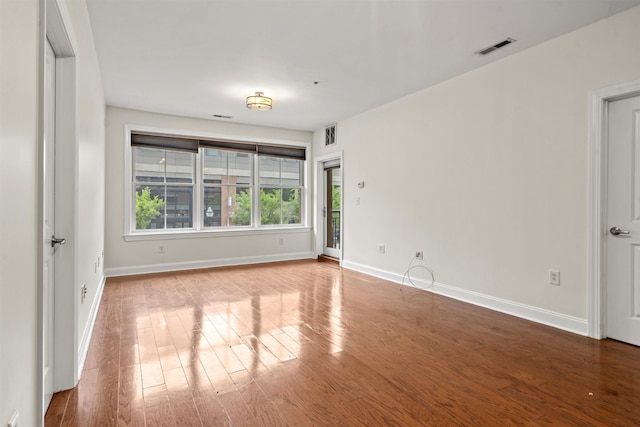 20 Avenue At Port Imperial Unit 102, West New York, NJ 07093 - spare room featuring wood finished floors and baseboards