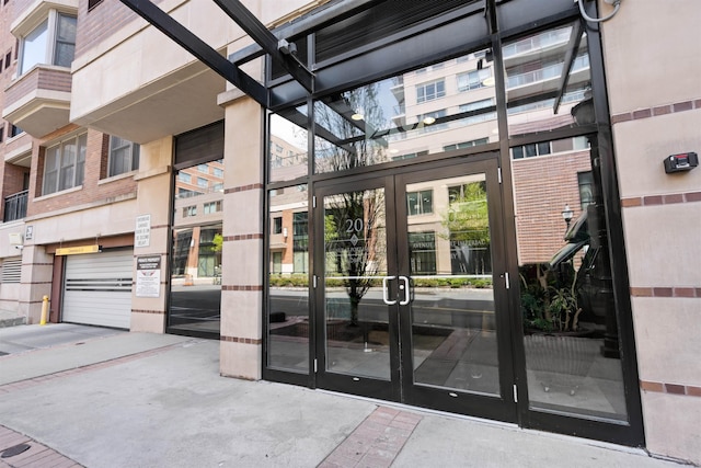 20 Avenue At Port Imperial Unit 102, West New York, NJ 07093 - entrance to property featuring french doors and brick siding