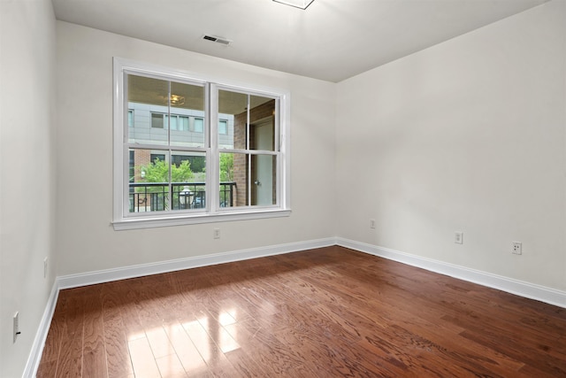 20 Avenue At Port Imperial Unit 102, West New York, NJ 07093 - empty room featuring dark wood-style flooring and baseboards