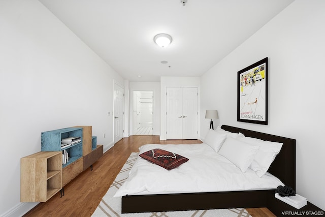 45 Broadway Unit 204, Jersey City, NJ 07306 - spare room with wood finished floors and baseboards