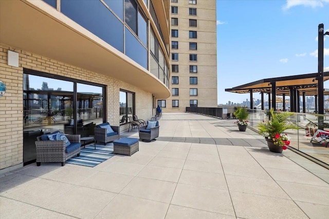 380 Mountain Rd Unit 213, Union City, NJ 07087 - view of patio / terrace
