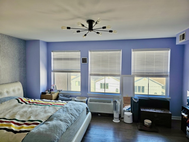 54 Polk St, Newark, NJ 07105 - bedroom featuring wood finished floors, multiple windows, and wallpapered walls