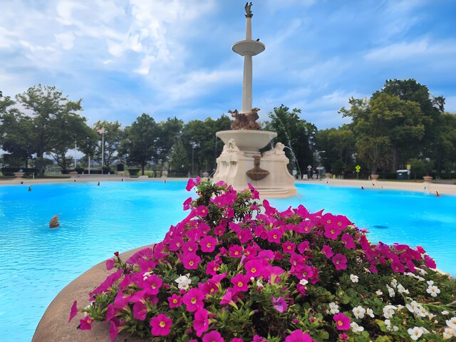 view of pool