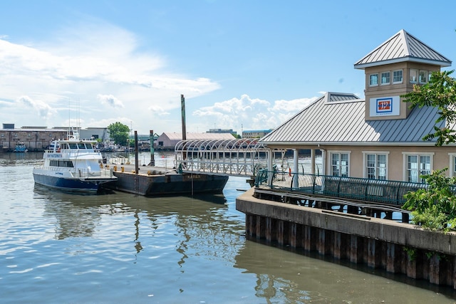 15 Enterprise Ct Unit 211, Jersey City, NJ 07305 - view of dock featuring a water view