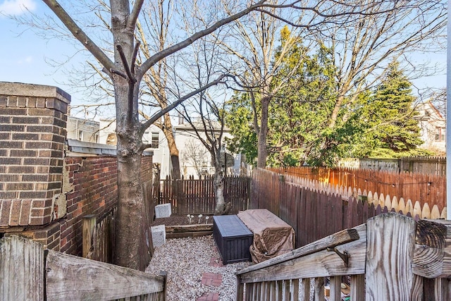 view of patio / terrace with fence