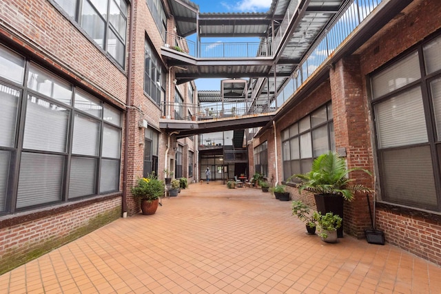 300 Communipaw Ave Unit 17, Jersey City, NJ 07304 - view of property's community featuring a patio
