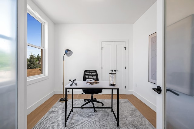 127 Jane St, Weehawken, NJ 07086 - office space with wood finished floors and baseboards