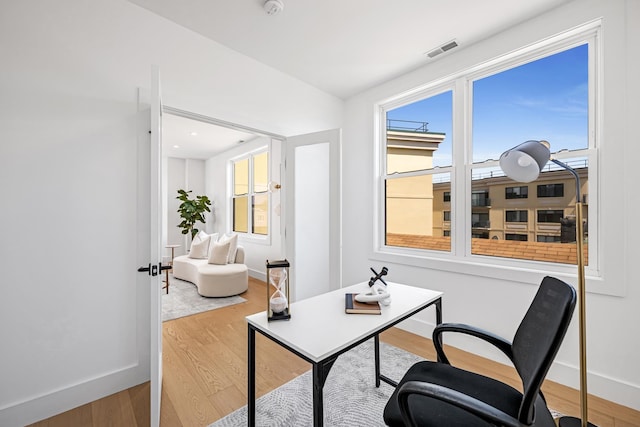 127 Jane St, Weehawken, NJ 07086 - office space featuring wood finished floors and baseboards