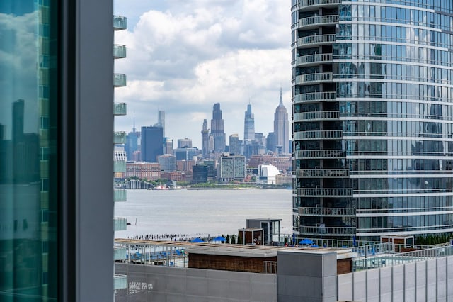 1 Shore Ln Unit 1208, Jersey City, NJ 07310 - skyline view with a large body of water