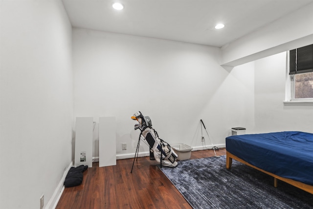 2615 John F Kennedy Blvd Unit B2, Jersey City, NJ 07306 - bedroom featuring wood finished floors and recessed lighting