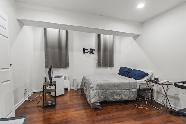 2615 John F Kennedy Blvd Unit B2, Jersey City, NJ 07306 - bedroom with wood finished floors and recessed lighting