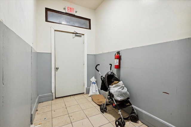 view of laundry area