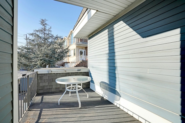 1 Columbus Pl Unit 1, Cliffside Park, NJ 07010 - view of wooden deck