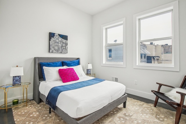 98 Van Horne St Unit A, Jersey City, NJ 07304 - bedroom with baseboards and visible vents