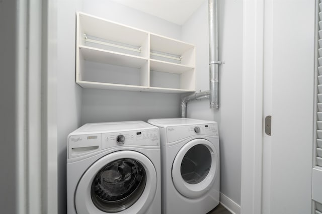 31 Ravine Ave Unit 1, Jersey City, NJ 07307 - washroom with washing machine and clothes dryer