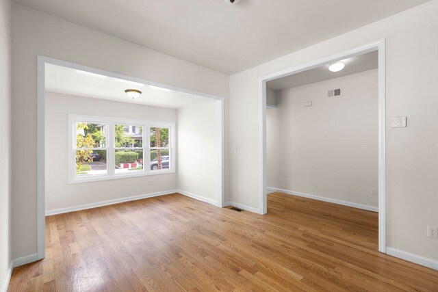 195 Stanley Pl, Hackensack, NJ 07601 - unfurnished room featuring light wood finished floors and baseboards