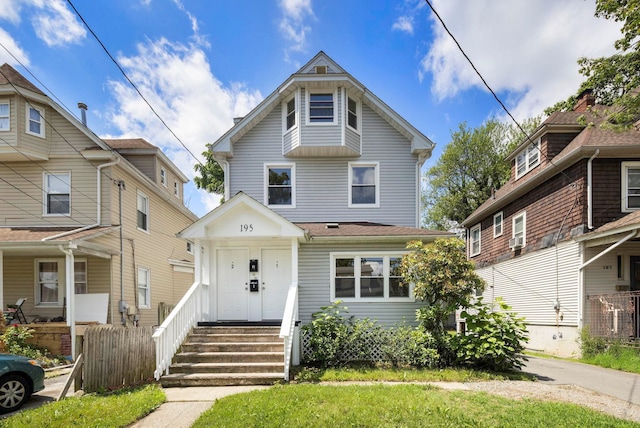 195 Stanley Pl, Hackensack, NJ 07601 - view of traditional style home