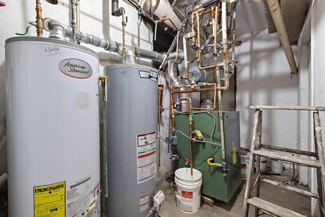 utilities with gas water heater