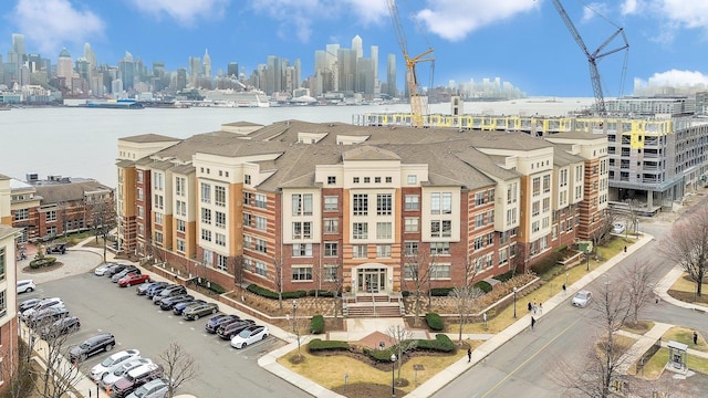 26 Ave At Port Imperial Unit 133, West New York, NJ 07093 - view of property featuring a skyline view