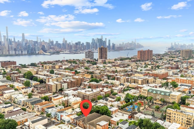 301 68th St Unit 8, Guttenberg, NJ 07093 - view of city skyline with a nearby body of water