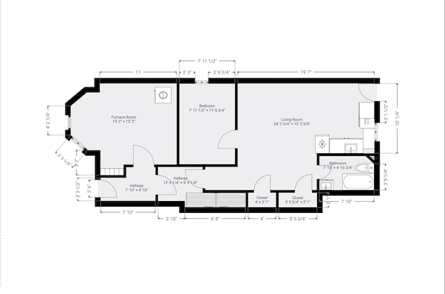 75 Reservoir Ave, Jersey City, NJ 07307 - view of property floor plan