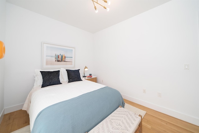 414 1st St Unit 5, Jersey City, NJ 07302 - bedroom featuring light wood finished floors and baseboards