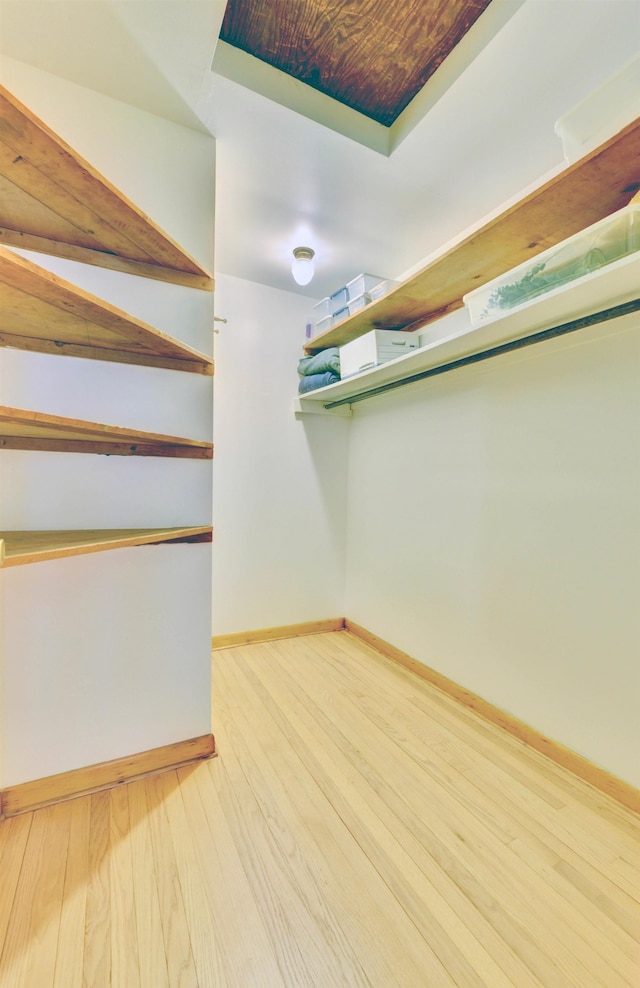 76 Central Ave, Secaucus, NJ 07094 - walk in closet with wood finished floors