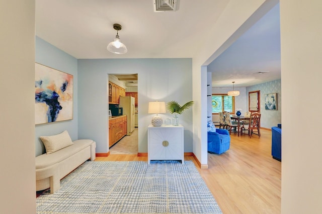76 Central Ave, Secaucus, NJ 07094 - corridor featuring light wood finished floors and baseboards