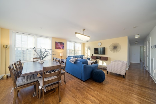 45 Broadway Unit 302, Jersey City, NJ 07306 - living area with wood finished floors