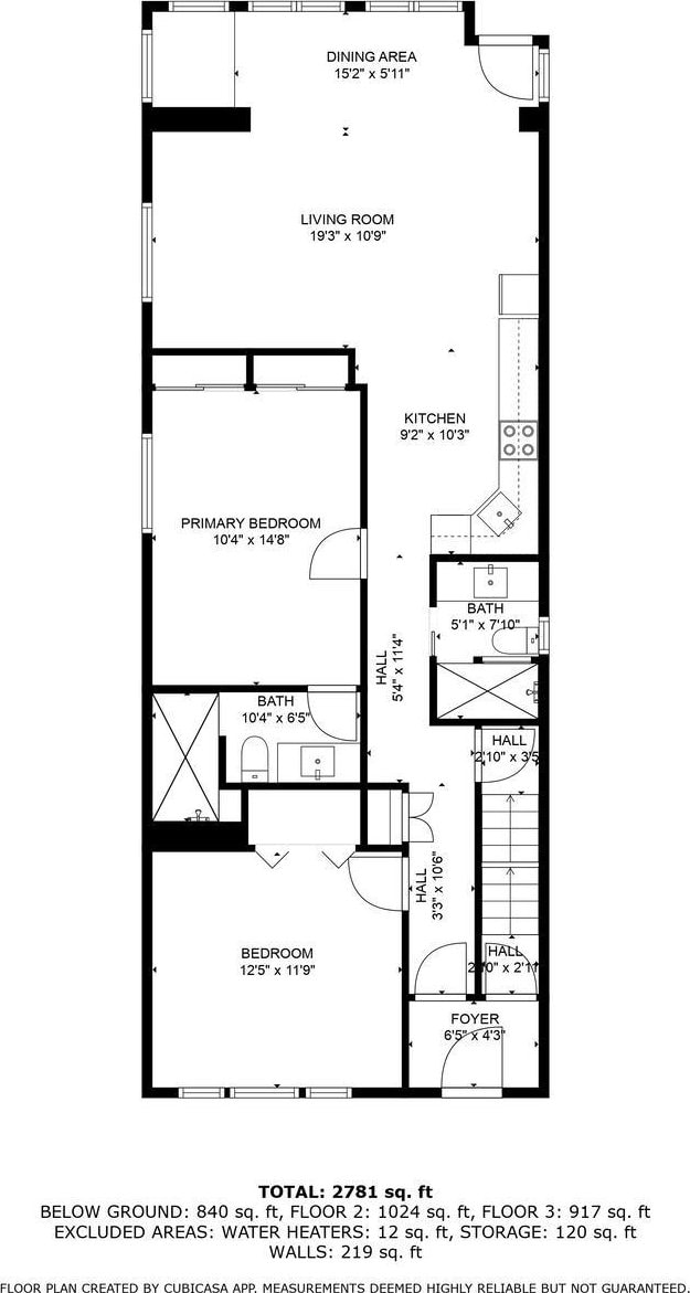 80 E 24th St, Bayonne, NJ 07002 - floor plan / room layout