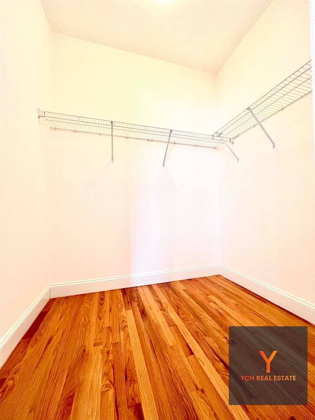 1100 River Rd, Edgewater, NJ 07020 - spacious closet with light wood-style floors
