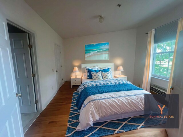 1100 River Rd, Edgewater, NJ 07020 - bedroom featuring wood finished floors