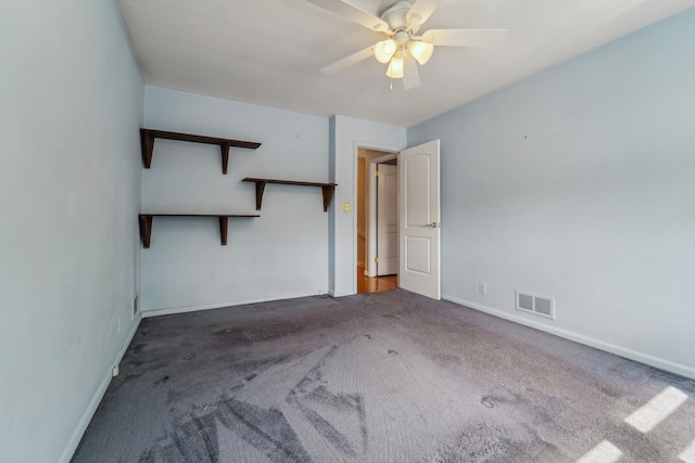 170 W 8th St, Bayonne, NJ 07002 - unfurnished bedroom featuring carpet floors, baseboards, and a ceiling fan