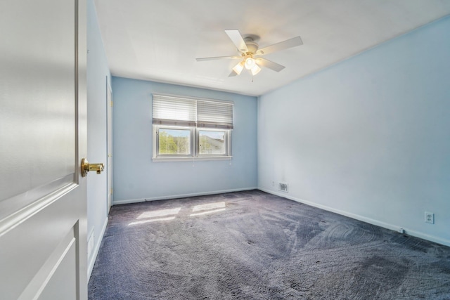 170 W 8th St, Bayonne, NJ 07002 - carpeted spare room with a ceiling fan and baseboards