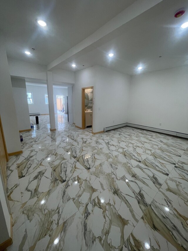 2907 Central Ave, Union City, NJ 07087 - empty room with recessed lighting