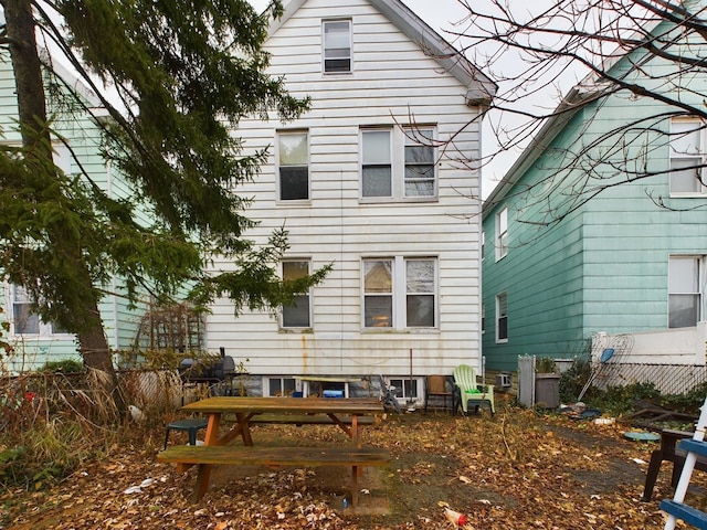 view of rear view of house