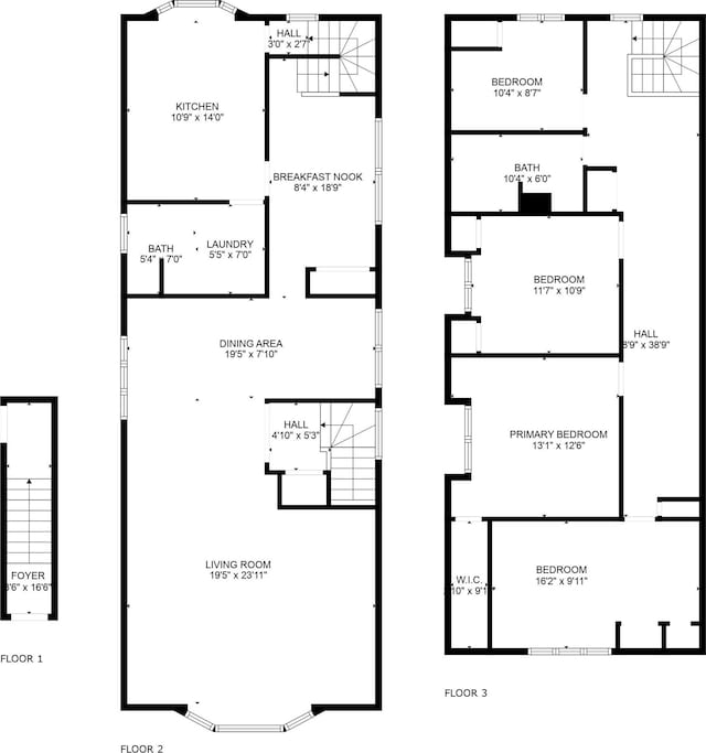 71 W 17th St, Bayonne, NJ 07002 - view of room layout