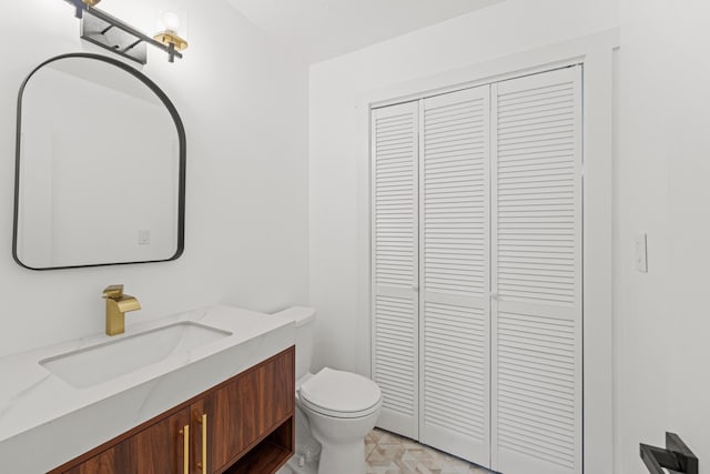 312 Garfield Ave Unit 2, Jersey City, NJ 07305 - bathroom featuring a closet and vanity