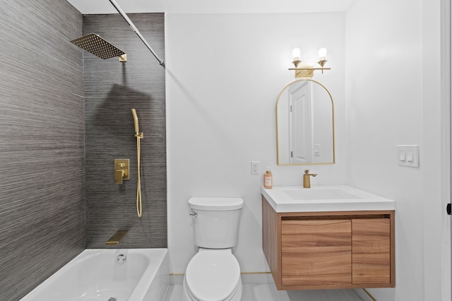 312 Garfield Ave Unit 2, Jersey City, NJ 07305 - bathroom with shower / bathtub combination and vanity