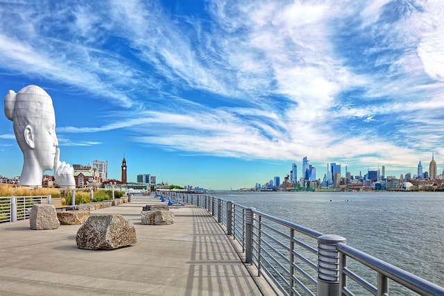 20 Newport Pkwy Unit 1108, Jersey City, NJ 07310 - view of home's community featuring a water view and a city view