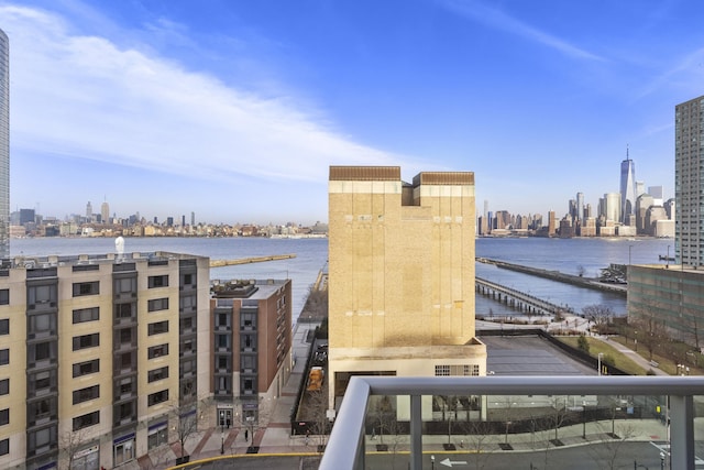 20 Newport Pkwy Unit 1108, Jersey City, NJ 07310 - property view of water featuring a city view