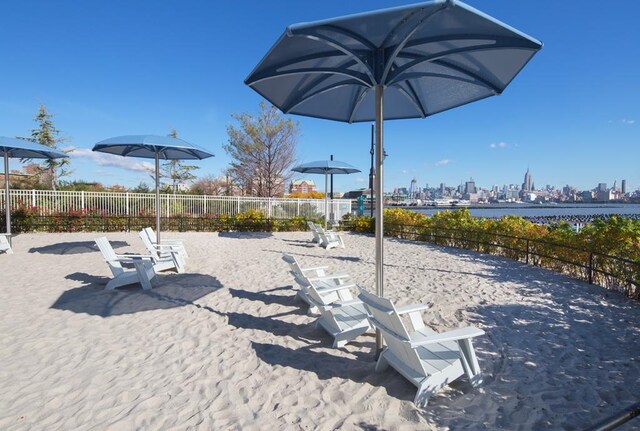 20 Newport Pkwy Unit 1108, Jersey City, NJ 07310 - exterior space with fence