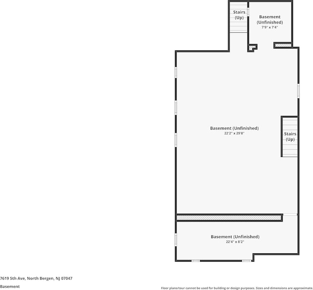 7619 5th Ave, North Bergen, NJ 07047 - view of property floor plan