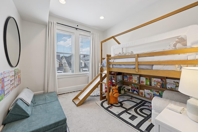 7619 5th Ave, North Bergen, NJ 07047 - bedroom with carpet floors and recessed lighting
