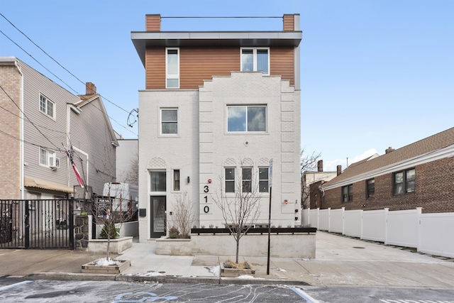 view of rear view of property