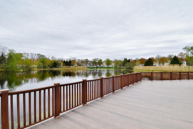 111 Watson Ct, Howell Township, NJ 07731 - dock with a deck with water view